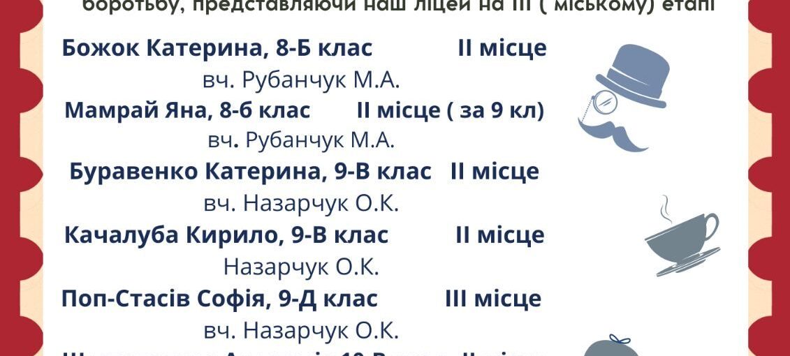 Олімпіада з англійської мови
