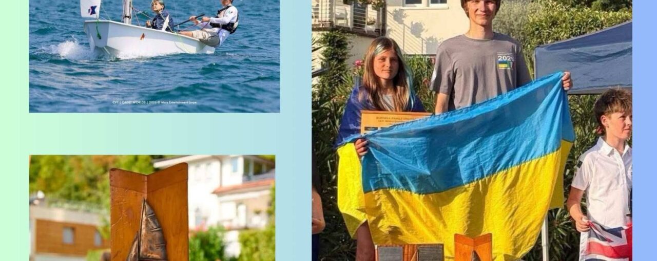 Золото на озері Гарда: учень 11-А класу Давід Гутієв — Чемпіон Світу з вітрильного спорту!